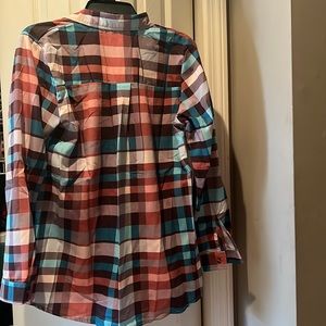 Plaid long sleeve shirt